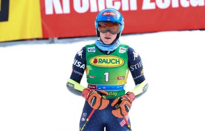 Shiffrin dominiert die 1. Runde, die Schweizerin liegt dahinter – rts.ch