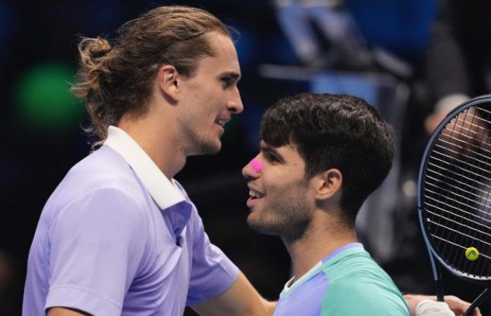 Alcaraz fehlt, während Zverev und Ruud das Halbfinale der ATP Finals komplettieren