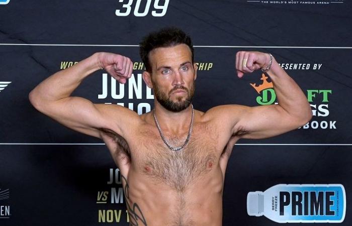 Damon Jackson steht vor seinem Debüt im Leichtgewicht bei UFC 309 gegen Jim Miller