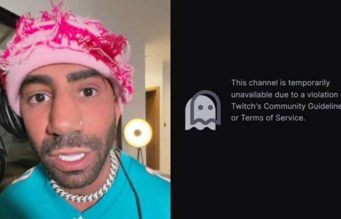 Der umstrittene Streamer Fousey wird zum sechsten Mal von Twitch gesperrt