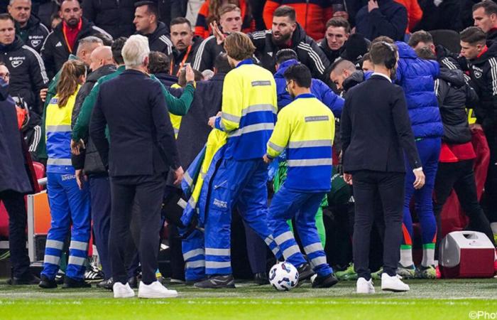 LIVE: Der ungarische Assistent erkrankt während des Länderspiels gegen die Niederlande, sein Zustand ist stabil