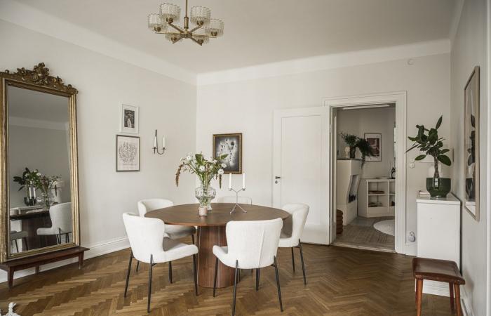 Eine klassisch-schicke Wohnung von 164 m² wie in Paris