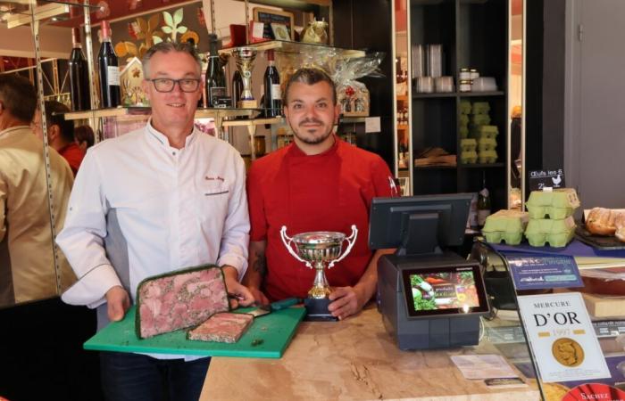 Maison Morey Traiteur de Châtenoy le Royal zeichnet sich erneut durch den Gewinn der Goldmedaille für den besten Blauaderschinken 2024 aus. – info-chalon.com