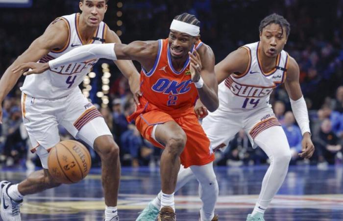 NBA: Phoenix Suns bei Oklahoma City Thunder | Feldebene