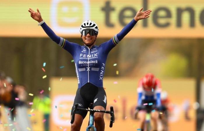 Hattrick, Hat-Trick! Ceylin Alvarado gewinnt zum dritten Mal in Folge das Strawberry Cross in Merksplas: „Ich bin sehr tief gegangen“