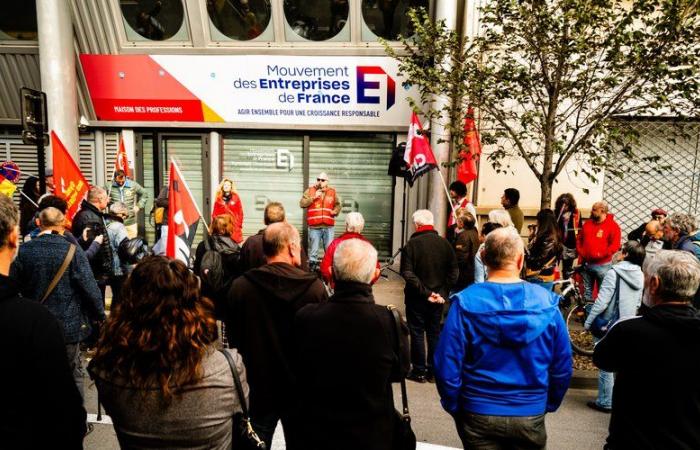 Mobilisierung gegen die Reform der Arbeitslosenversicherung in Perpignan: „MEDEF hat wie immer den Vorhang über sich gezogen“