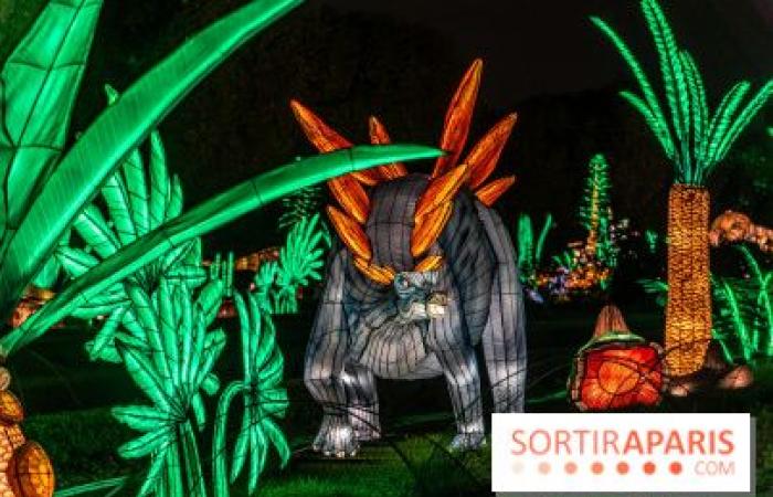 Jura im Prozess der Erleuchtung: das Lichterfest 2024-2025 im Jardin des Plantes – Fotos