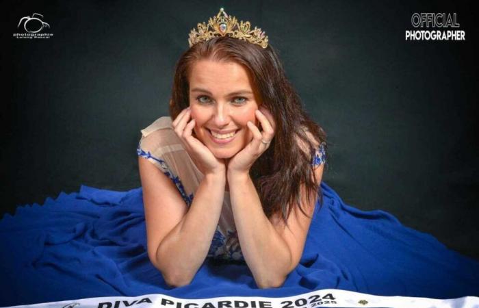 Cassandra Delanchy, Diva Picardie 2024, strebt eine neue nationale Miss-Schärpe an