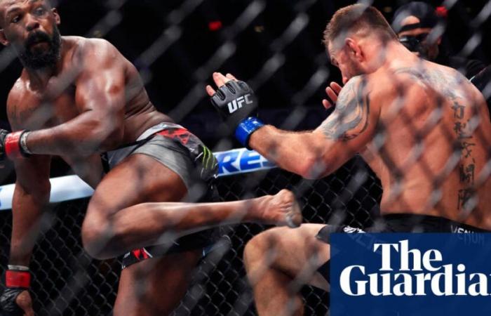 Jon Jones schlägt Stipe Miocic aus und behält den UFC-Titel, während Trump zuschaut | UFC