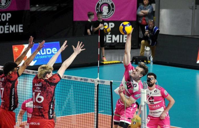 Volleyball: die dunkle Romanze von Narbonne gegen Chaumont in der Arena