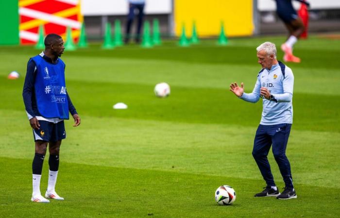 Dembélé greift einen Deschamps-Spieler an, „er hat die Grenzen überschritten“