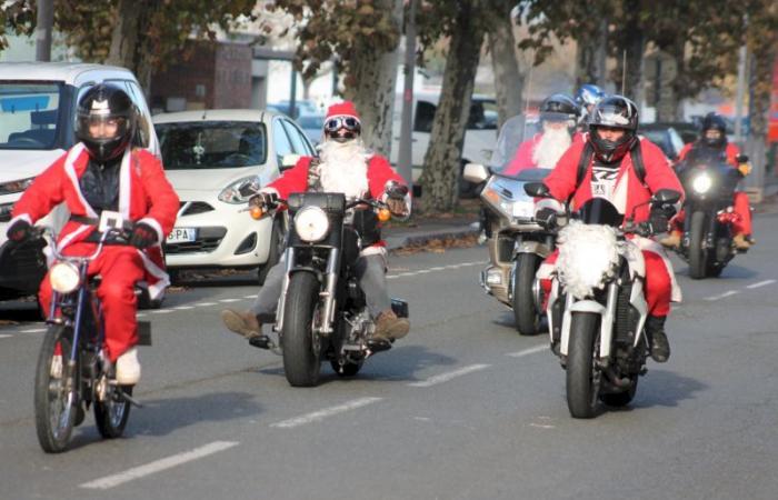 Montceau – Kleine Biker-Väter, die dem Treffen treu bleiben