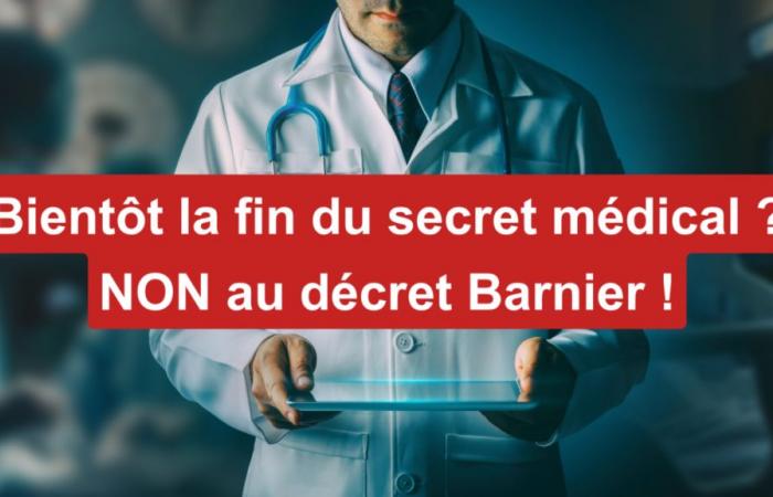 [Pétition] [URGENT] Bald das Ende der ärztlichen Schweigepflicht? NEIN zum Barnier-Dekret!