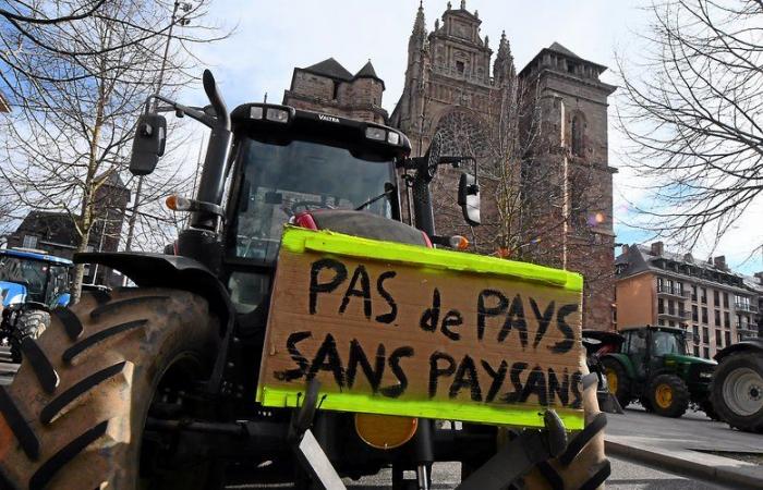 Rodez. „Zeigen Sie, dass die Wut überall im Aveyron präsent ist“