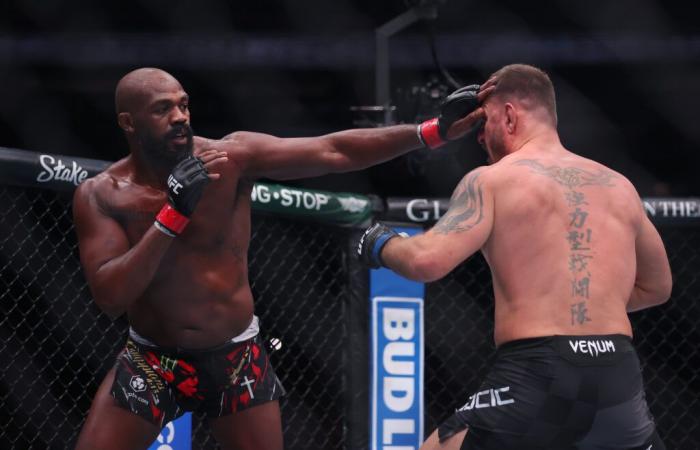 der schreckliche KO, den Jon Jones Stipe Miocic zufügte (Video)