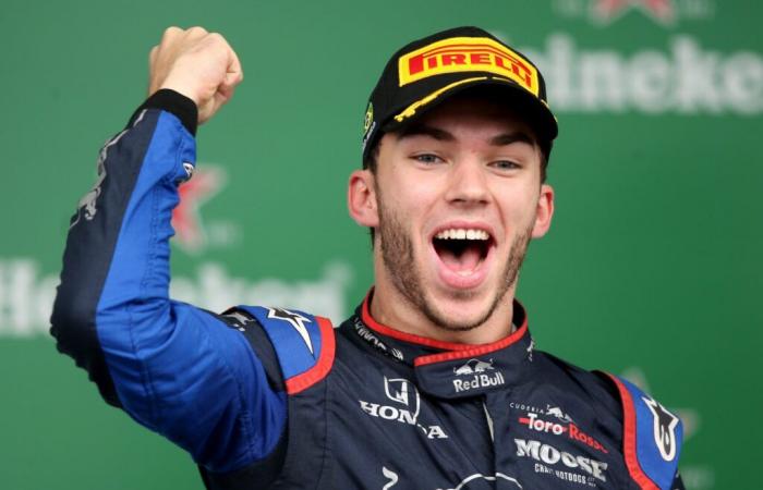 Vor fünf Jahren stand Pierre Gasly zum ersten Mal in der Formel 1 auf dem Podium