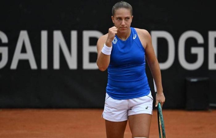 Billie Jean King Cup. Frankreich wurde nach dem ersten Tag von Kolumbien in Schach gehalten