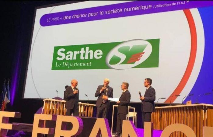 Das Département Sarthe erhält den Innovationspreis