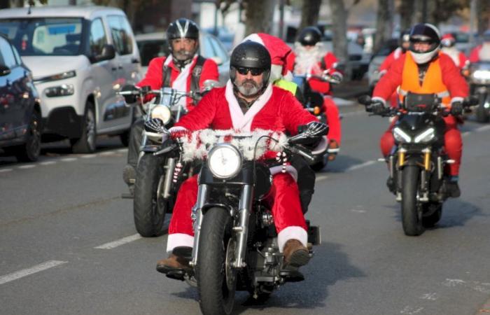 Montceau – Kleine Biker-Väter, die dem Treffen treu bleiben