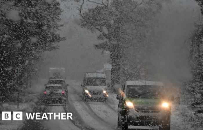 Schnee- und Eiswarnungen für Großbritannien, da die Wettervorhersage voraussichtlich kälter wird