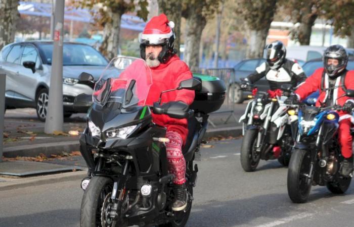 Montceau – Kleine Biker-Väter, die dem Treffen treu bleiben