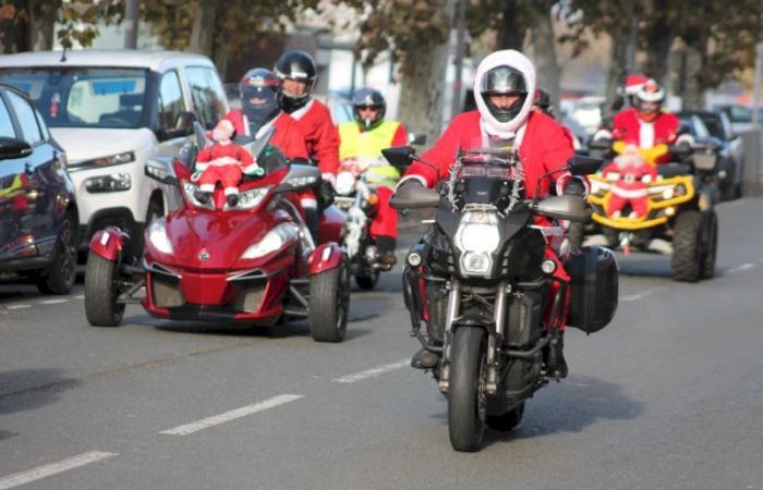 Montceau – Kleine Biker-Väter, die dem Treffen treu bleiben