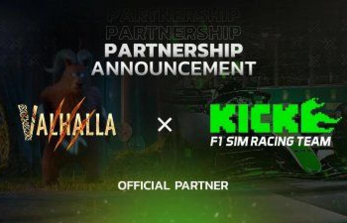 Floki’s Valhalla arbeitet mit dem Sim-Racing-Team KICK F1 zusammen