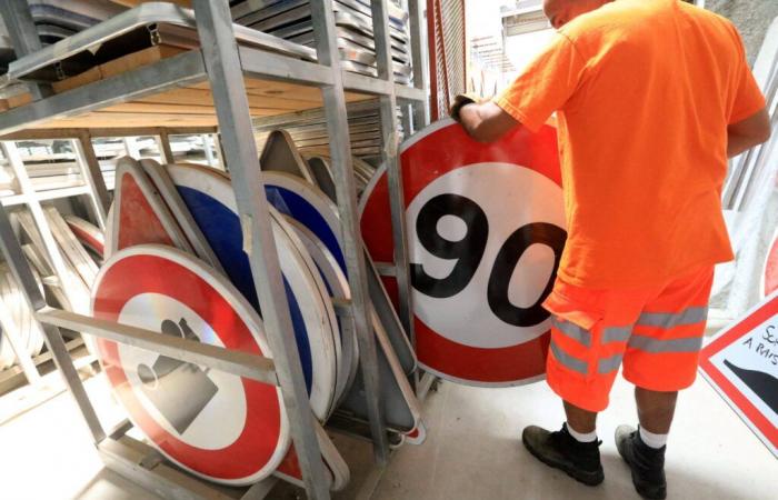 Die Rückkehr zu 90 km/h auf neuen Var-Straßen wird gegen den Rat des Präfekten Ende Dezember umgesetzt