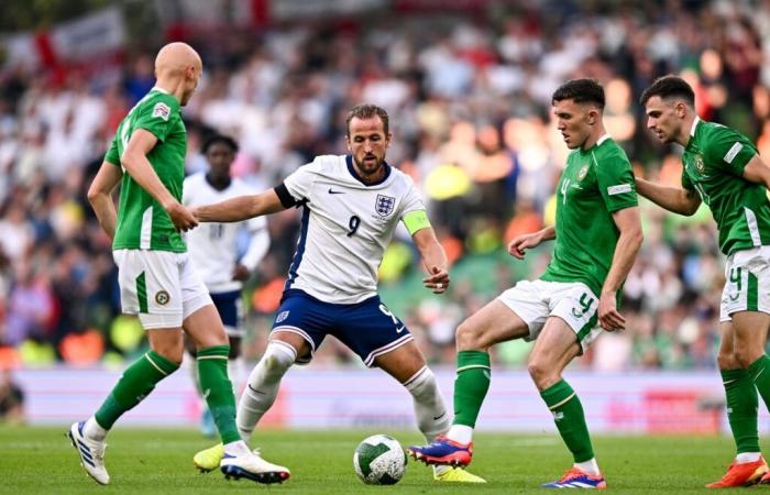 Sehen Sie sich das Spiel England gegen Irland in der European Nations League an