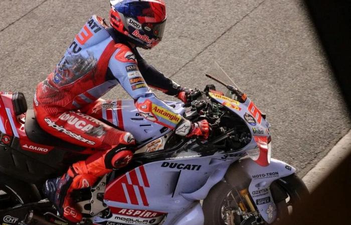 MotoGP, Barcelona J3, Marc Marquez (Ducati/2): „Glückwunsch an Jorge Martin, seine Familie und sein Team. Er muss es genießen. Der erste Titel ist der Beste und etwas Besonderes.“