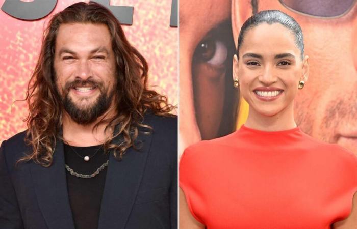 Jason Momoa und Freundin Adria Arjona tauschen Herz-Emojis aus und nennen sich gegenseitig „Mi Amor“ auf Instagram