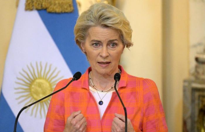 Ursula von der Leyen versichert, die Verhandlungen seien „auf der Zielgeraden“