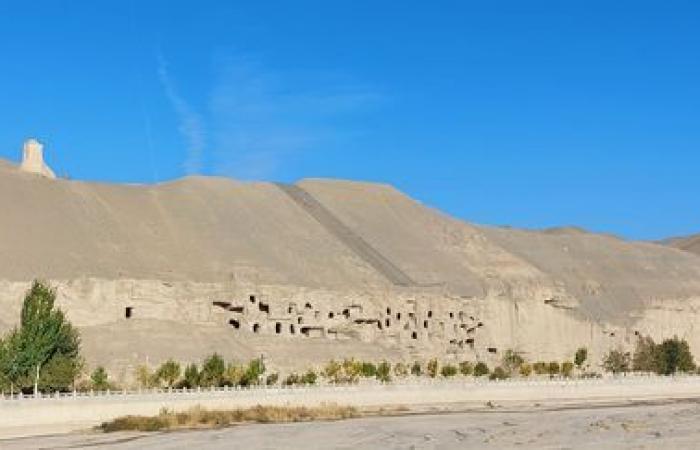 In China, in der Wüste Gobi, versuchen die Behörden, ein tausend Jahre altes Erbe zu schützen