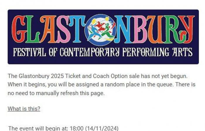 Glastonbury-Fans „nervös“ wegen des allgemeinen Ticketverkaufs nach dem ersten 32-minütigen Ausverkauf