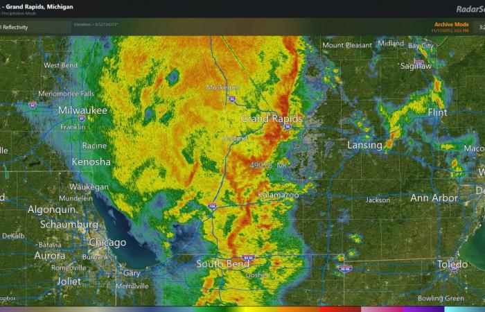 Unruhige Woche voraus – Das Michigan Weather Center