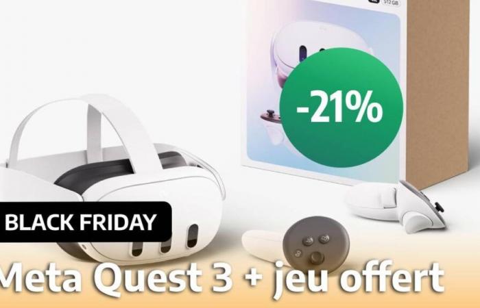 Dank dieses Black Friday-Angebots ist das Meta Quest 3 das ideale Geschenk zu Weihnachten zum reduzierten Preis