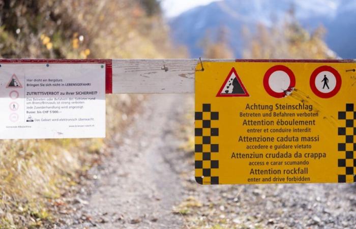 Frist für Evakuierung von Bündner Bergdorf Brienz ist abgelaufen