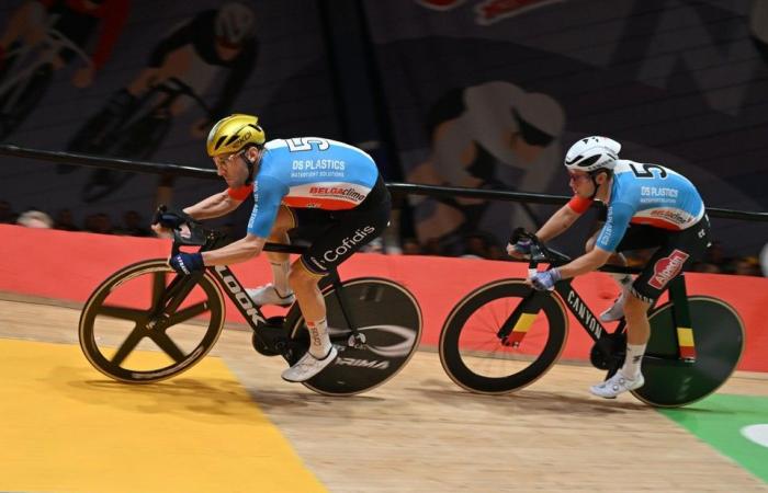 Fabio Van den Bossche und Benjamin Thomas gewinnen schließlich nach einem äußerst spannenden Teamrennen die Sechstagefahrt von Gent