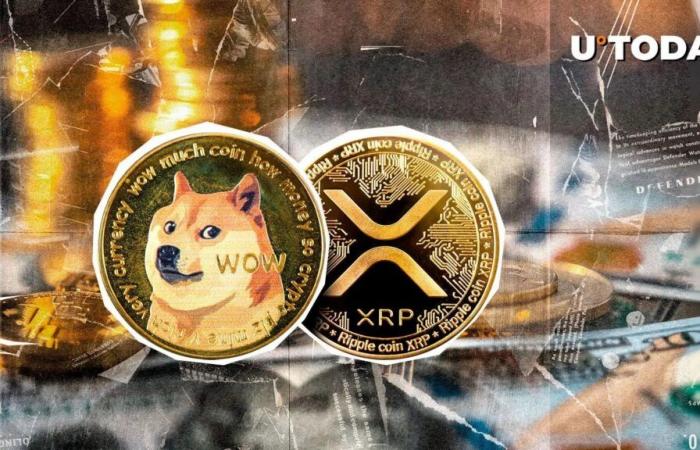 XRP dreht Dogecoin nach epischer Rallye über 1 $ um