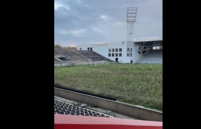 Die traurigen Bilder vom Costières-Stadion, dem historischen Gelände von Nîmes, blieben zurück