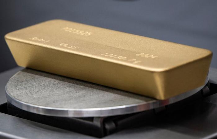 Gold gewinnt 1 %, da der Anstieg des Dollars stoppt