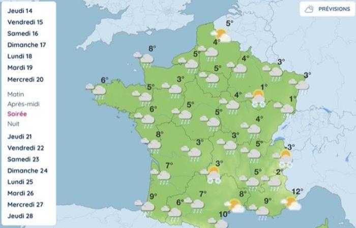 Sinkende Temperaturen, Regen… Wie wird das Wetter diese Woche?