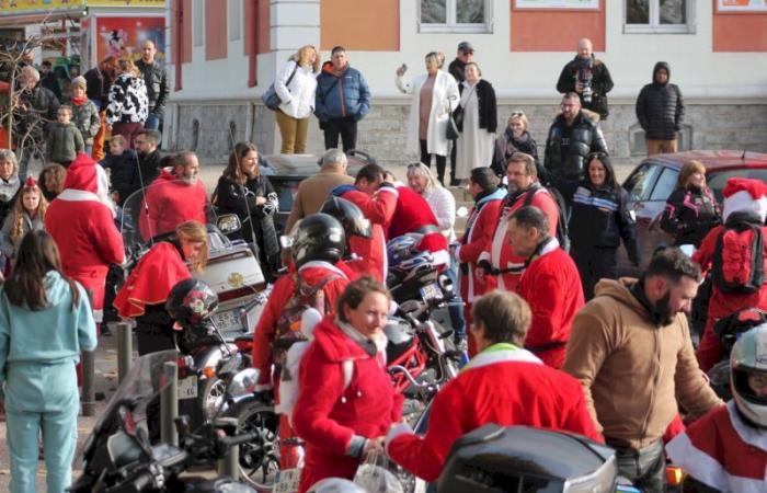 Montceau – Kleine Biker-Väter, die dem Treffen treu bleiben