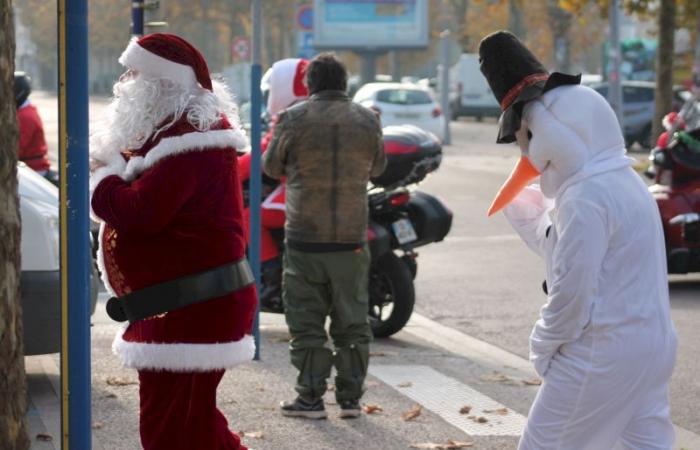 Montceau – Kleine Biker-Väter, die dem Treffen treu bleiben