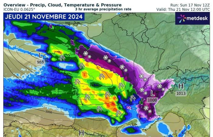 Regen, Wind, Schnee: eine Woche voller Aufregung!