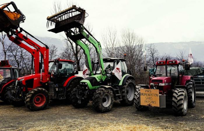 Bauern mobilisieren in Isère gegen das Mercosur-Freihandelsabkommen