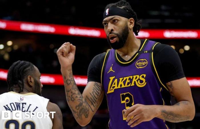 NBA-Zusammenfassung: Anthony Davis führt die LA Lakers zum fünften Sieg in Folge