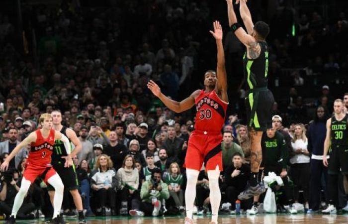 Jayson Tatum rettet die Celtics beim Buzzer gegen die Raptors!