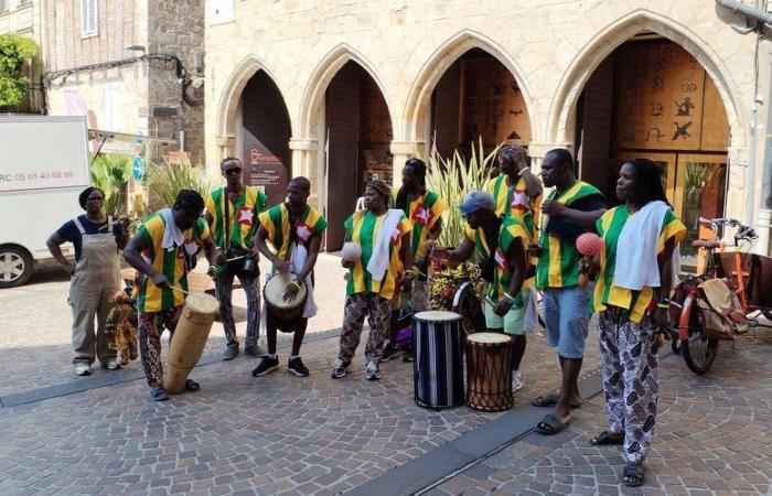 Figeac. Eine afrikanische Mahnwache im Museum am Freitag