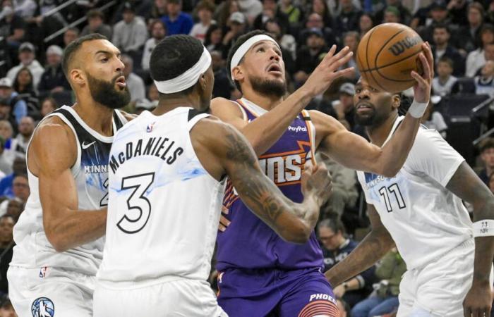 Devin Bookers Saisonhoch reicht nicht aus, als die Minnesota Timberwolves die Phoenix Suns besiegen